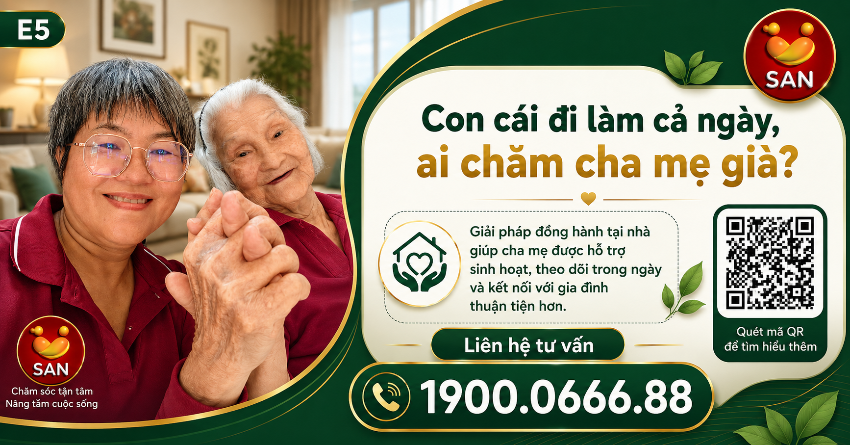 chăm cha mẹ già