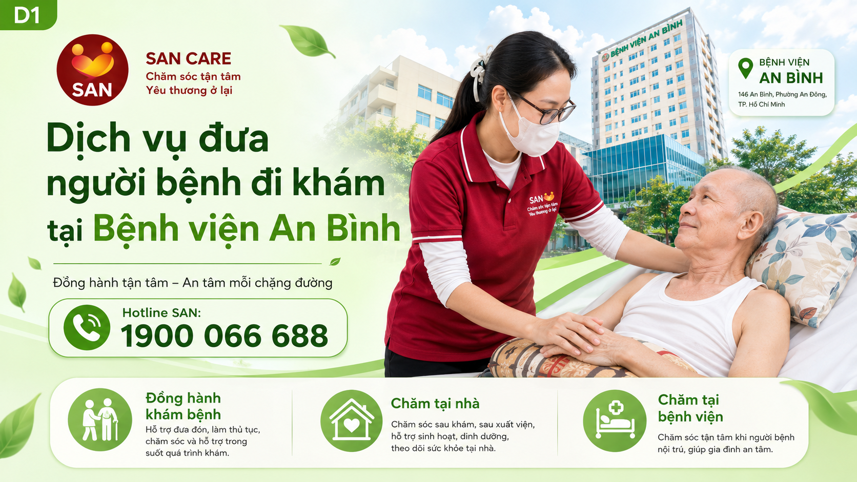 Dịch vụ đưa người bệnh đi khám