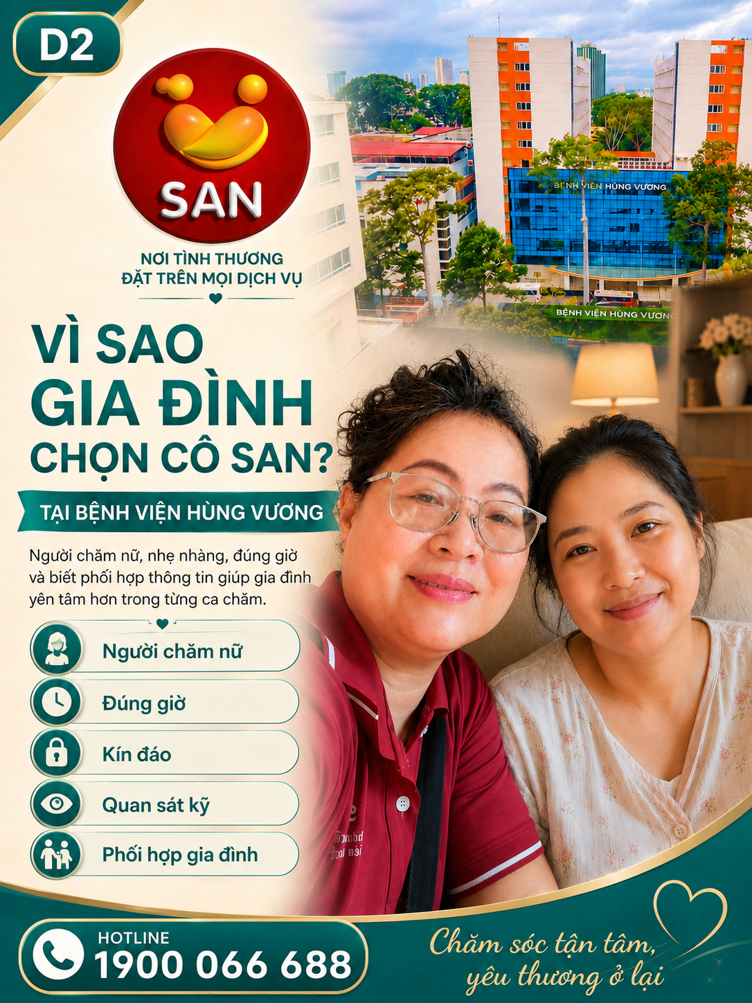 ca chăm phù hợp ở Hùng Vương