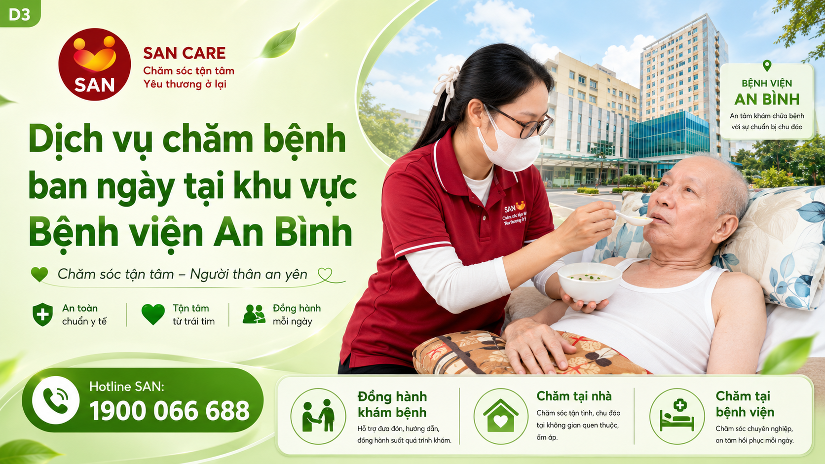 Dịch vụ chăm bệnh ban ngày Bệnh viện An Bình