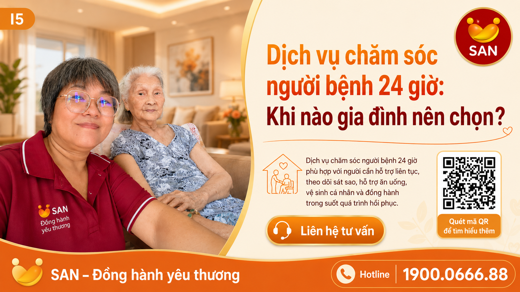 Dịch vụ chăm sóc người bệnh 24 giờ