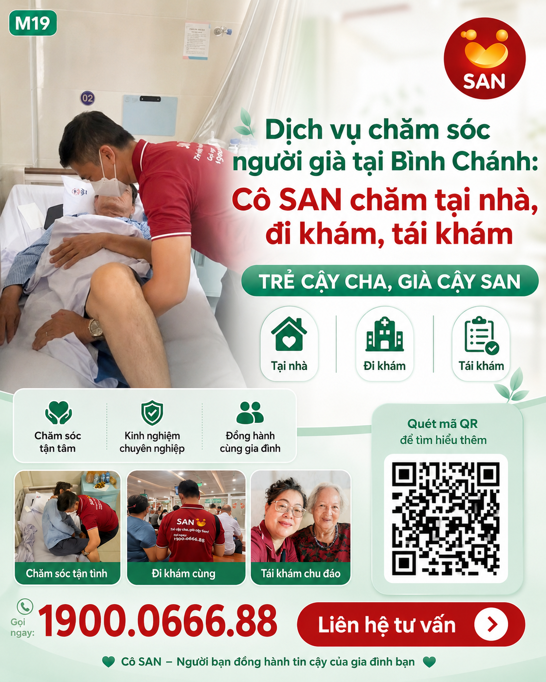 Dịch vụ chăm sóc người già tại Bình Chánh