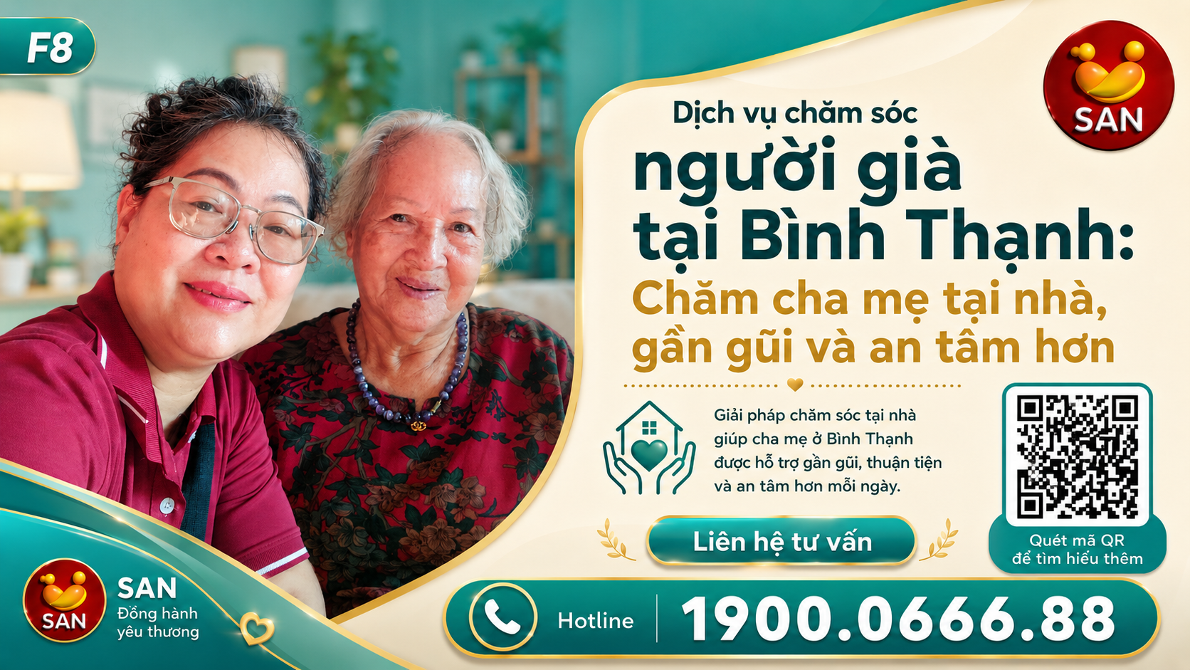 Dịch vụ chăm sóc người già tại Bình Thạnh