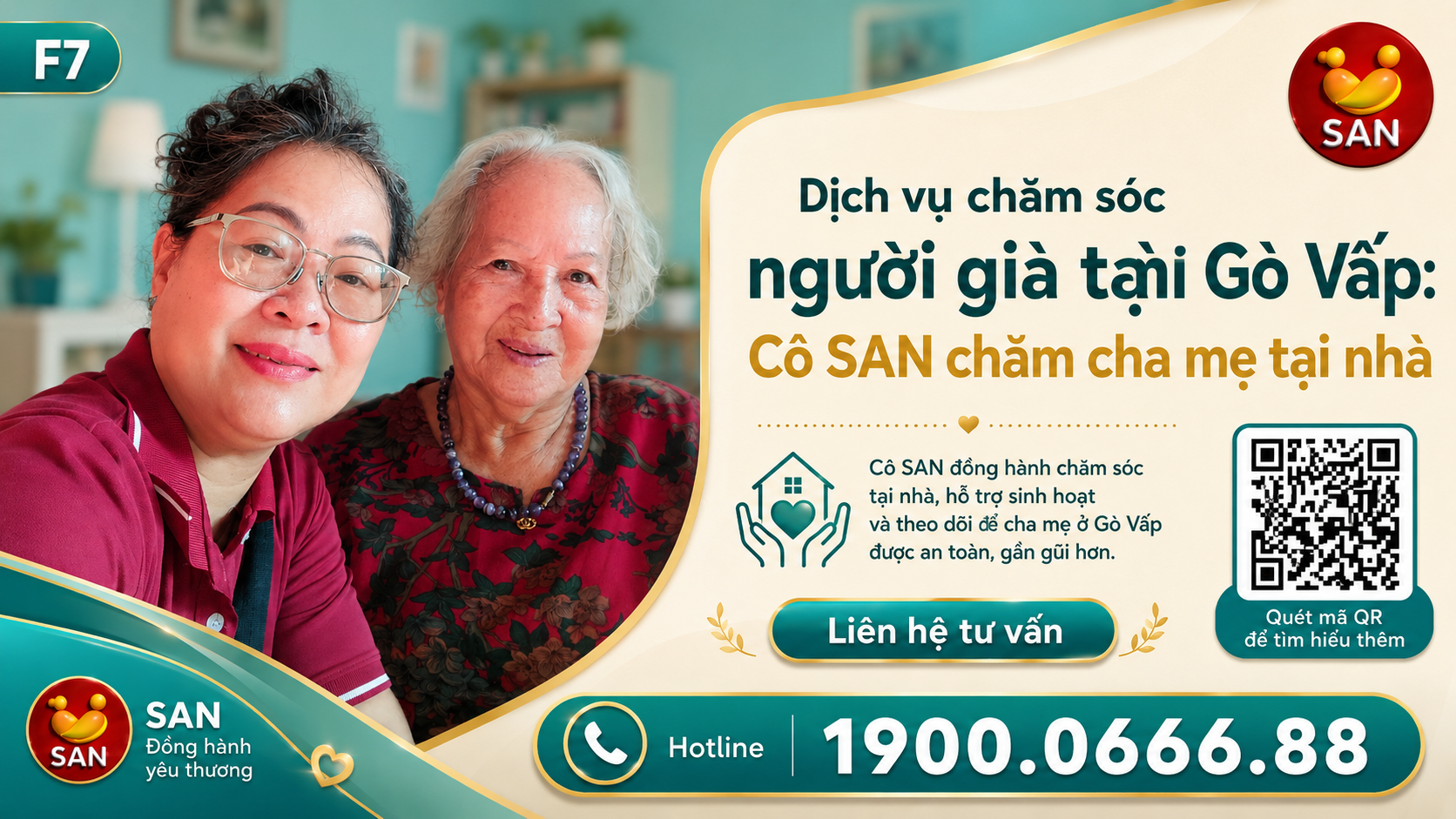 Dịch vụ chăm sóc người già tại Gò Vấp