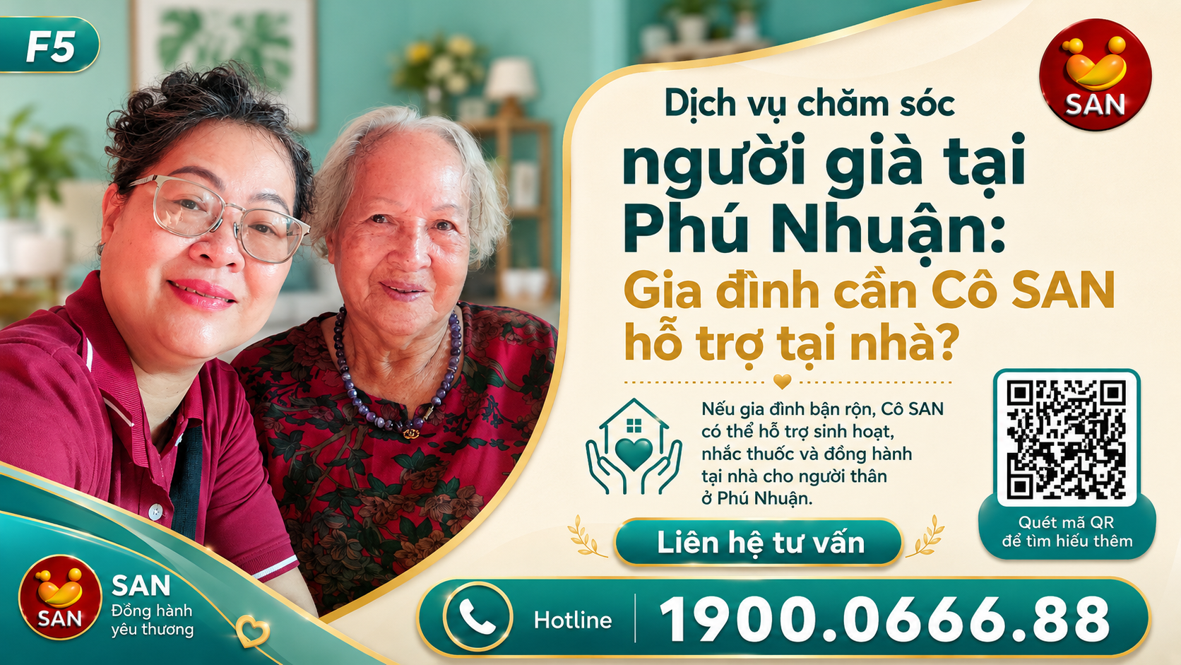 Dịch vụ chăm sóc người già tại Phú Nhuận