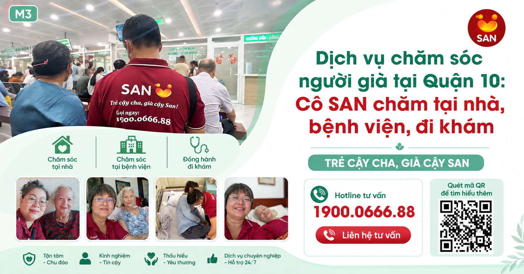 Dịch vụ chăm sóc người già tại Quận 10