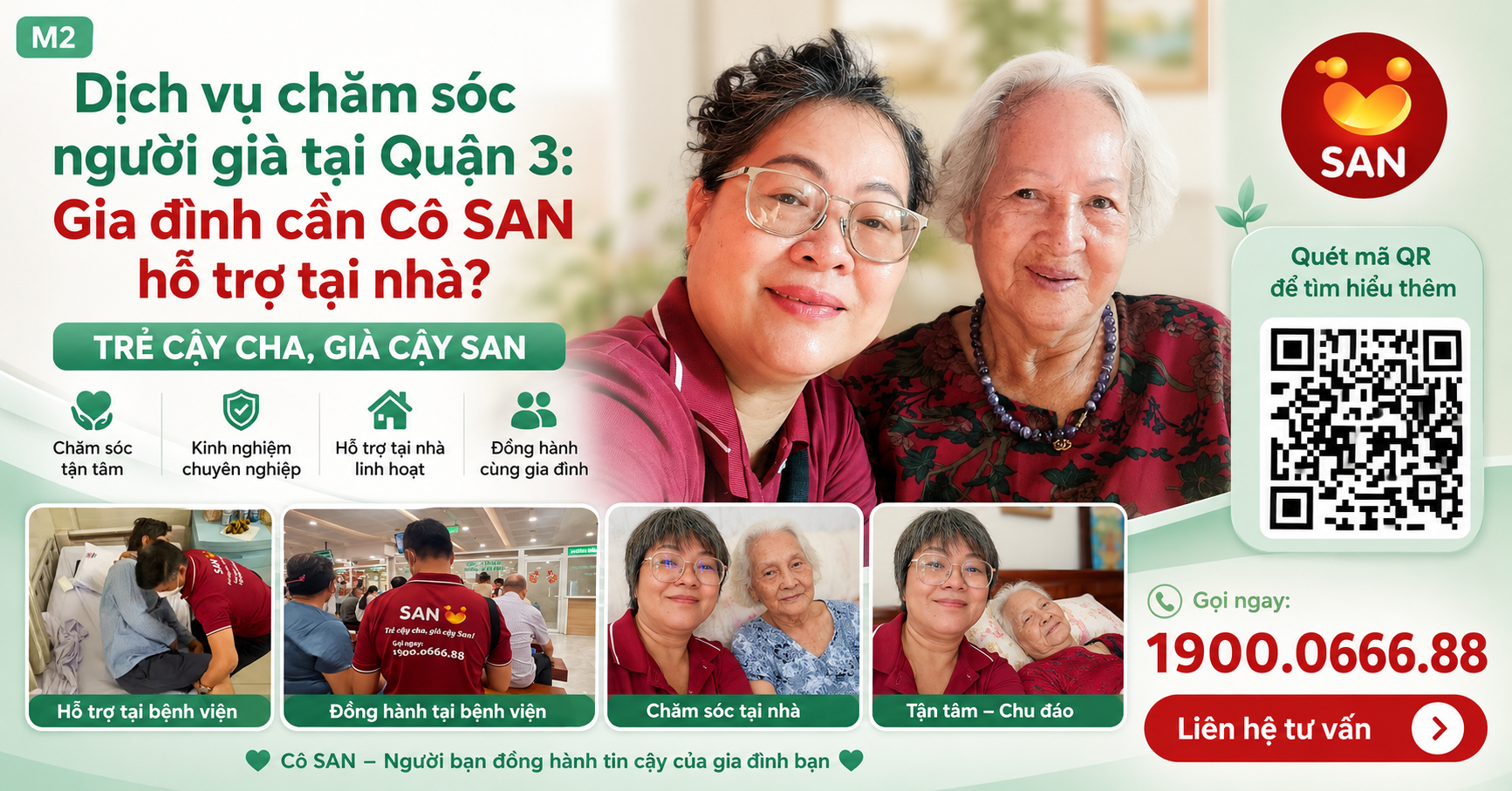 Dịch vụ chăm sóc người già tại Quận 3