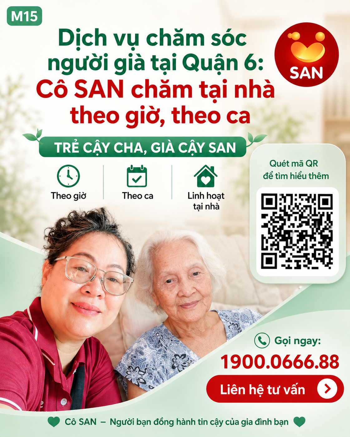 Dịch vụ chăm sóc người già tại Quận 6
