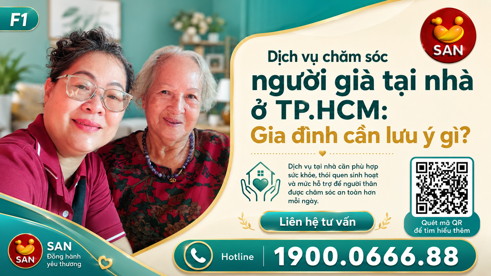 In-home elderly care services in Ho Chi Minh City