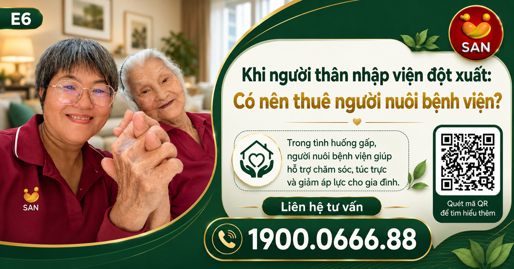 thuê người nuôi bệnh viện