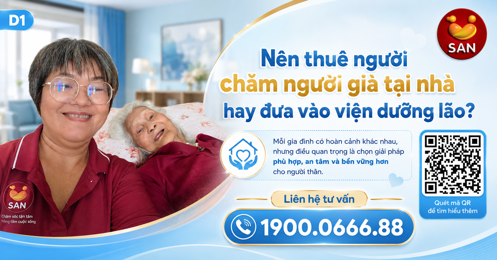 thuê người chăm người già tại nhà