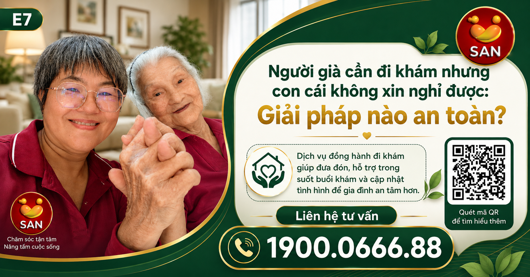 Người già cần đi khám