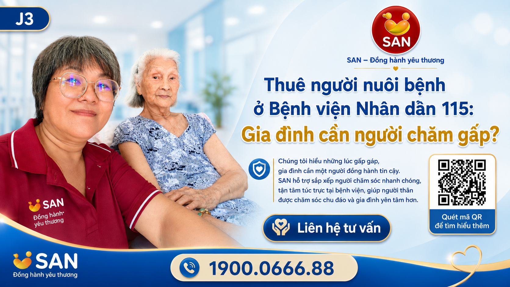 Thuê người nuôi bệnh Bệnh viện 115