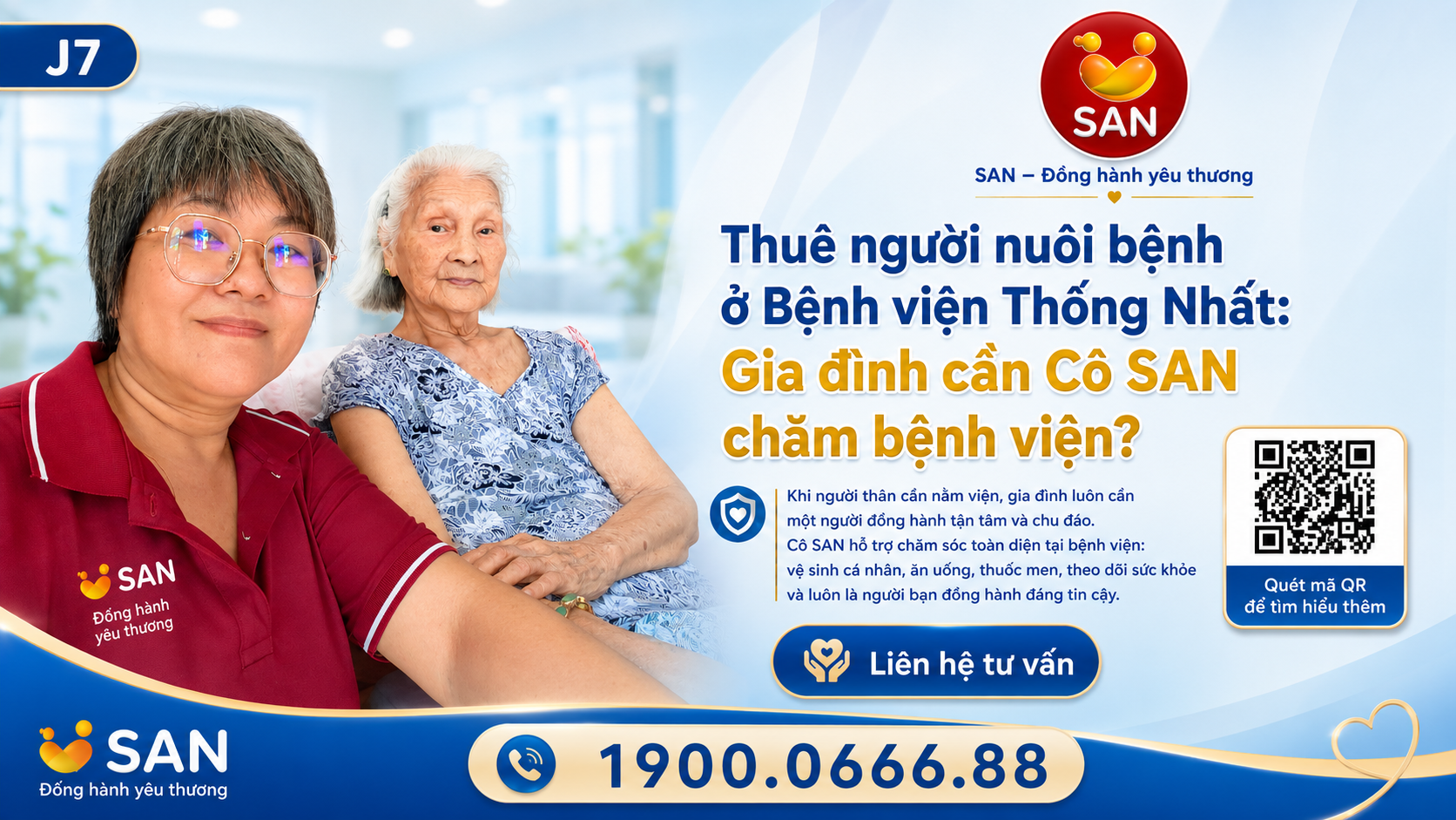 Thuê người nuôi bệnh ở Bệnh viện Thống Nhất