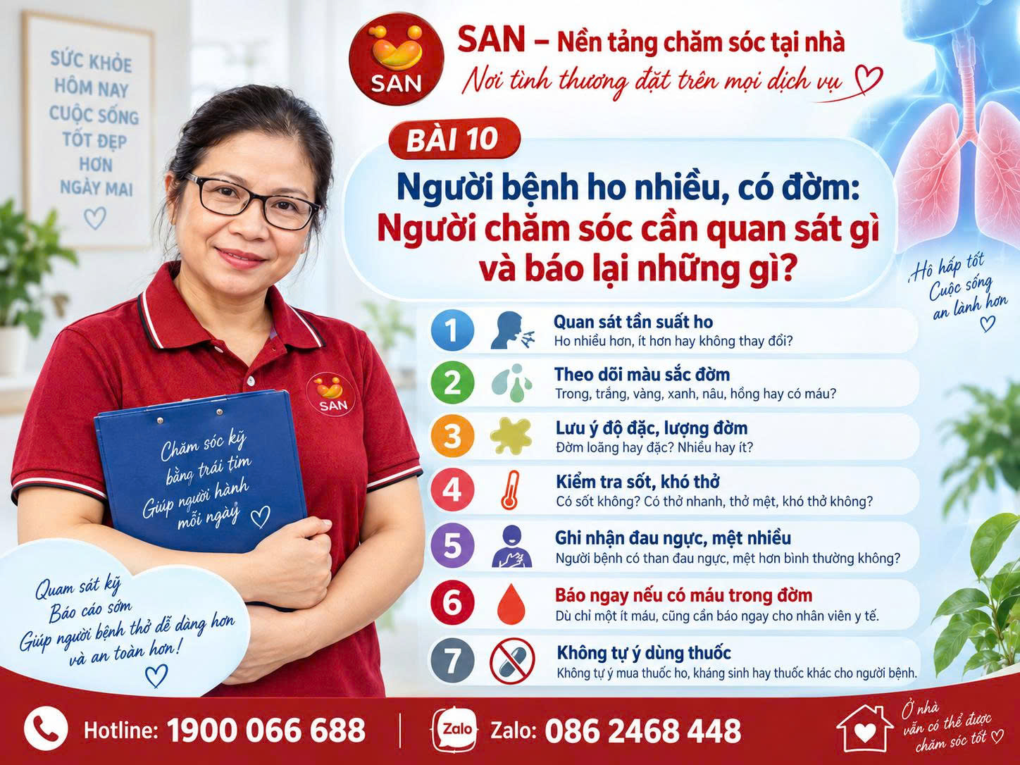 người bệnh ho nhiều có đờm