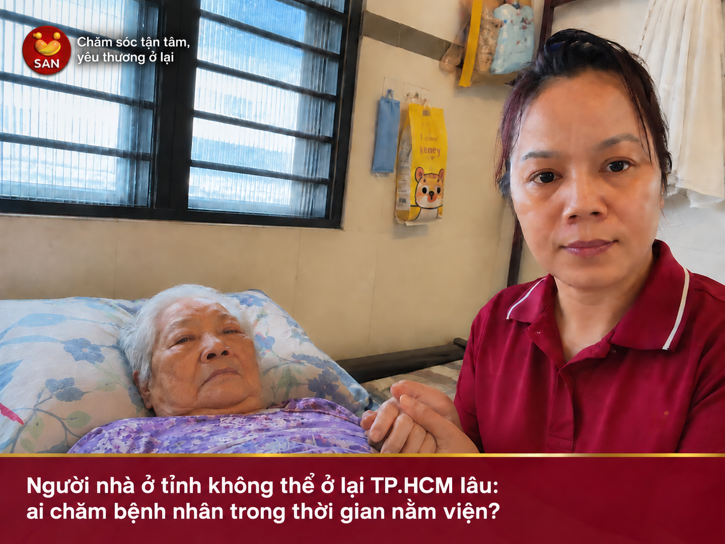 chăm bệnh nhân trong thời gian nằm viện
