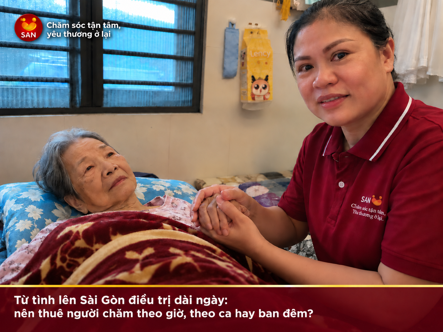 thuê người chăm điều trị dài ngày