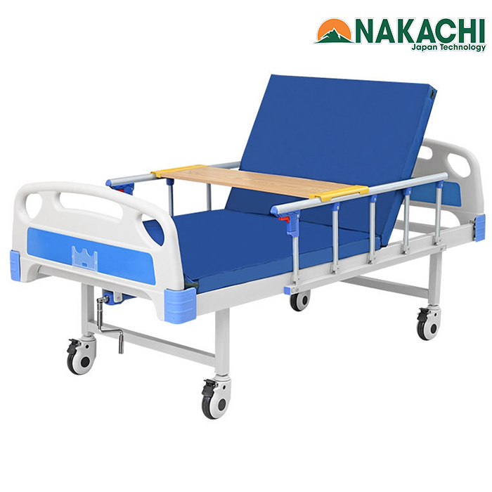 GIƯỜNG Y TẾ 1 TAY QUAY NAKACHI NC-01T GIƯỜNG Y TẾ 1 TAY QUAY NAKACHI NC-01T