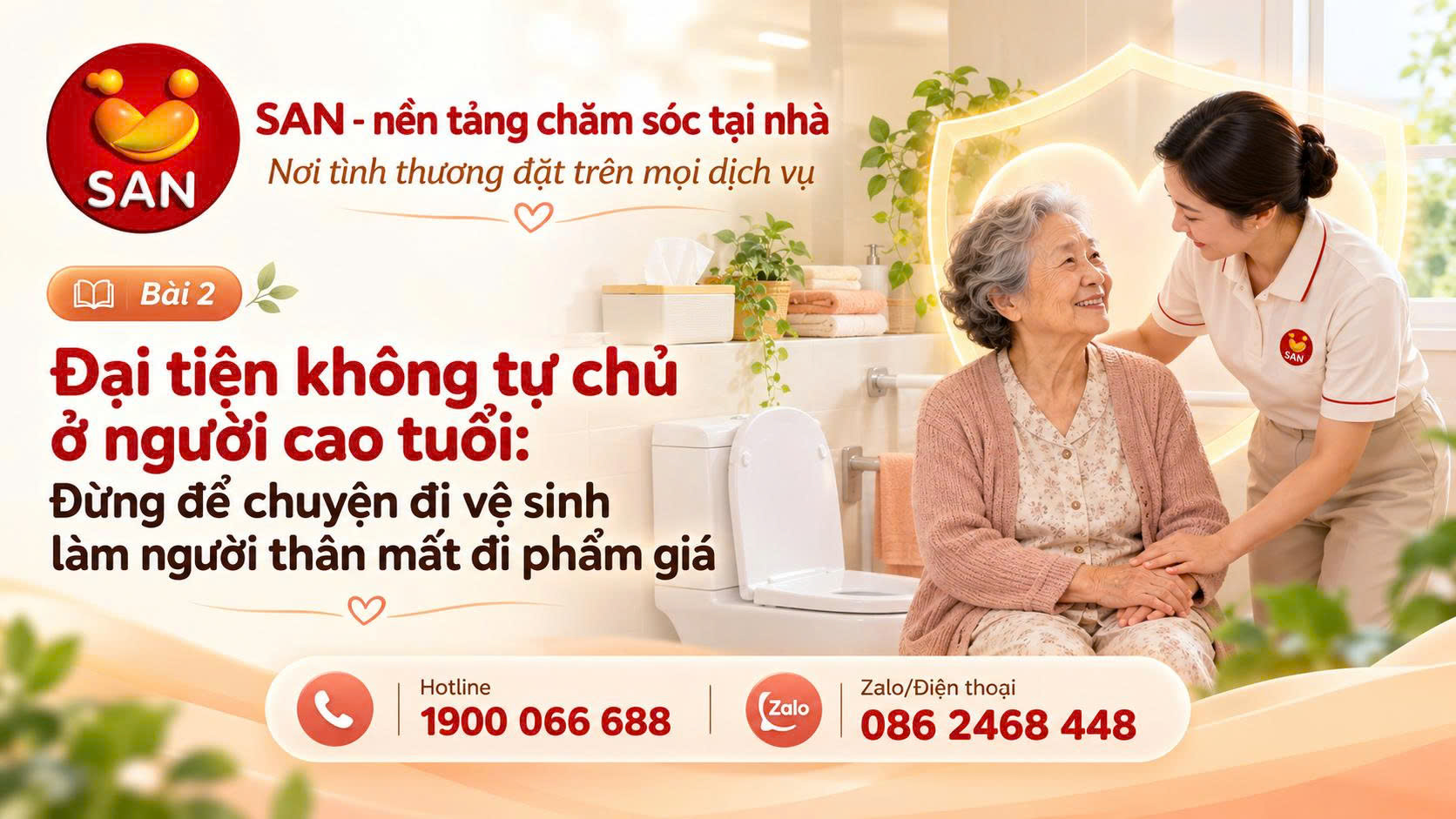 đại tiện không tự chủ ở người cao tuổi