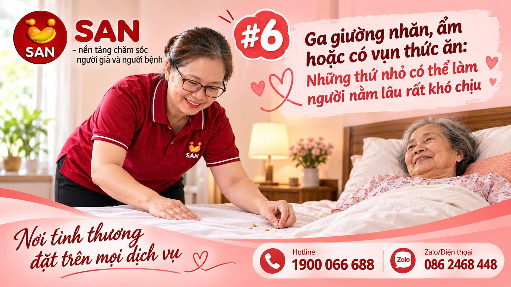 Ga giường nhăn ẩm