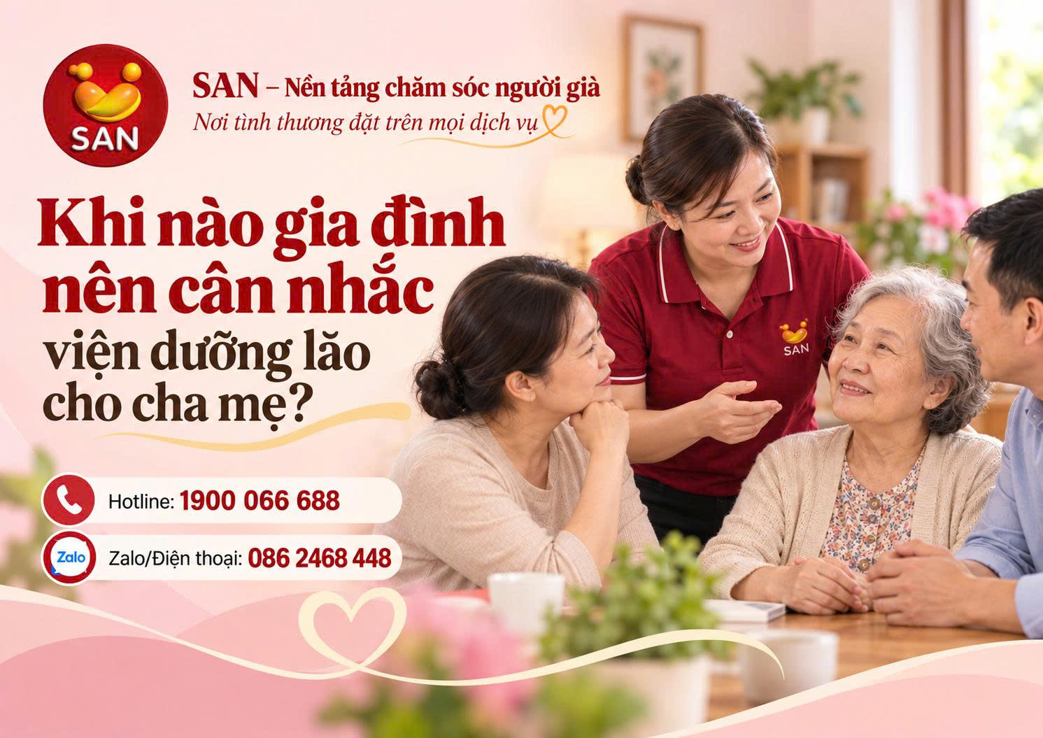 cân nhắc viện dưỡng lão cho cha mẹ