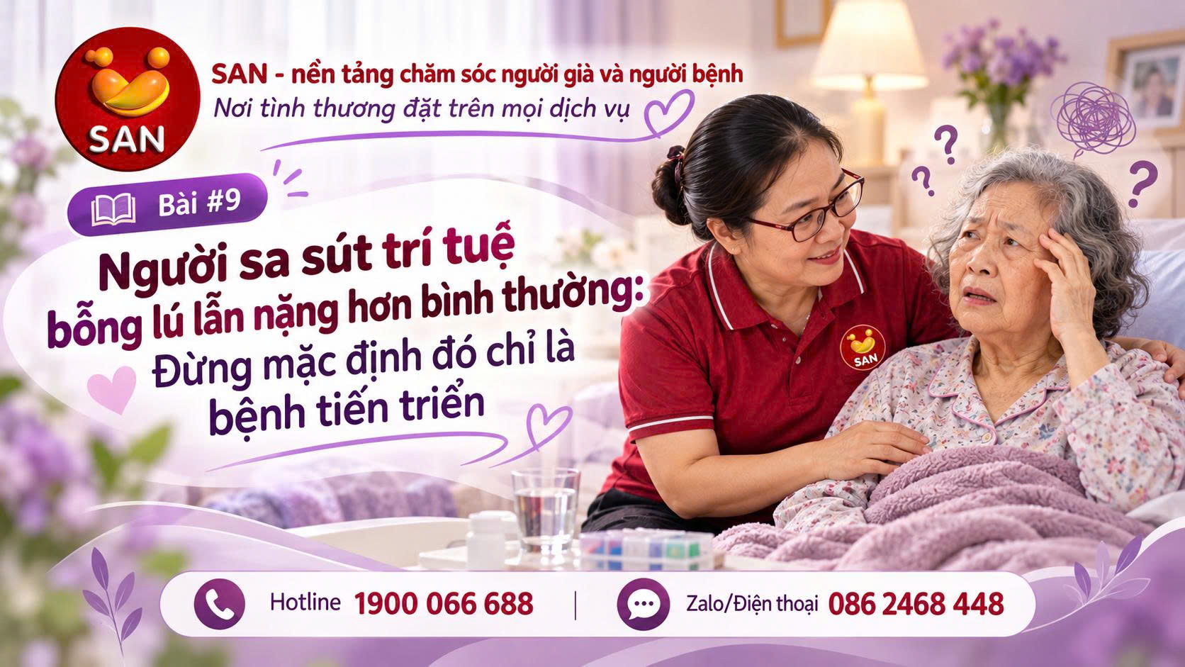 sa sút trí tuệ lú lẫn nặng hơn